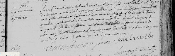 bayssellance marie naissance 1729.jpg